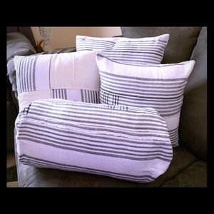 African mud cloth pillow covers
